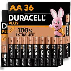 Duracell plus batterier aa Duracell Plus AA Alkaline Batteries 36-pack