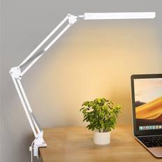 SKYLEO Clip White Table Lamp 6cm