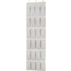 Amazon Basics Over-The-Door Medium Size Light Grey Shoe Rack 48x170.7cm 24pcs