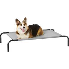 Amazon Basics Cooling Elevated Dog Bed with Metal Frame Medium