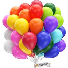 Birthdays Latex Balloons Bastelbär Latex Balloons Happy Birthday 11-pack