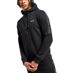 McKenzie Essential Tape Full Zip Hoodie - Black