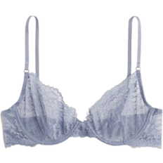 H&M Mujer Sujetadores H&M Underwire Lace Bra - Dusty Blue