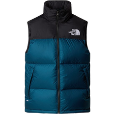 Men - XXS Vests The North Face Men’s 1996 Retro Nuptse Gilet - Midnight Petrol-TNF Black