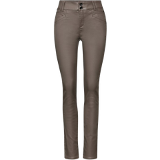 Street One Pantalon enduit - Marron