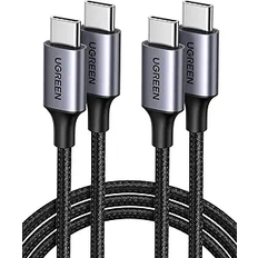 UGREEN 480Mbps USB C - USB C 60W M-M 2-Pack 0.5m