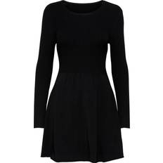 Kurze Kleider - XL Only Alma Short Dress - Black