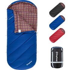 4-säsongs sovsäck Sovsäckar på rea KingCamp XL Sleeping Bag Warm Waterproof Lightweight For Camping Hiking Backpacking Outdoor With Compression Sack