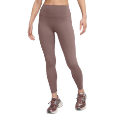 Nike One Women's High Waisted Full Length Leggings - Smokey Mauve/Black