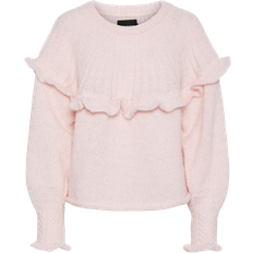 Pieces Rikka Knitted Jumper - Ballerina