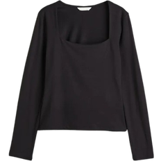 H&M Long Sleeved Jersey Top - Black