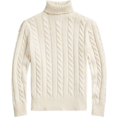 Polo Ralph Lauren Unisex Tops Polo Ralph Lauren Cable Knit Sweater - Andover Cream