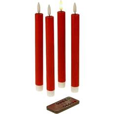 CR2025 LED Candles WERNS Stick Red LED Candle 24.5cm 4pcs