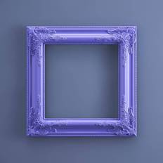 Purple Photo Frames WERNS The Baroque Purple Photo Frame 42x42cm