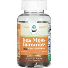 Blueberry Vitamins & Minerals Nature's Craft Sea Moss Gummies Mixed Berry 30 pcs