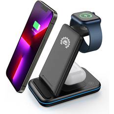 Gear Geek 3 in 1 Wireless Charging Station