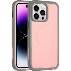 Howgari Shockproof Silicone Shell Case for iPhone 15 Pro