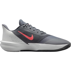 Recycled Materials Basketball Shoes Nike Precision 7 M - Smoke Grey/Iron Grey/Hot Punch/Photon Dust