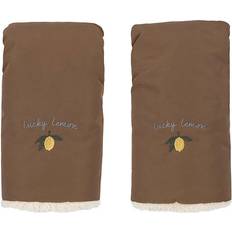 Nohr Stroller Mittens  Walnut