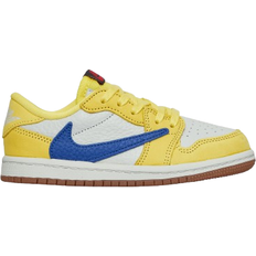 Travis scott jordan 1 low Nike Air Jordan 1 Retro Low OG SP Travis Scott x TD - Canary/Racer Blue/Light Silver/Gum Medium Brown