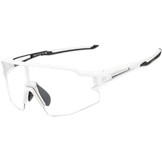 Rockbros Photochromic Sunglasses White/Transparent