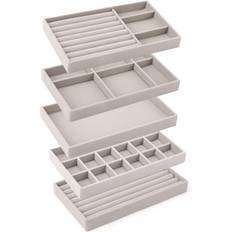 Domkan Jewelry Tray 5-pack - Grey