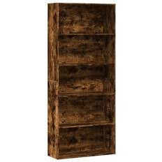 vidaXL 3314673 Smoked Oak Bogreol 189cm