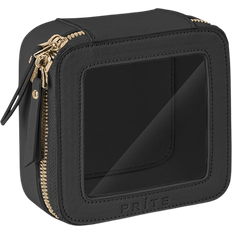 Small Transparent Cosmetic Bag - Black