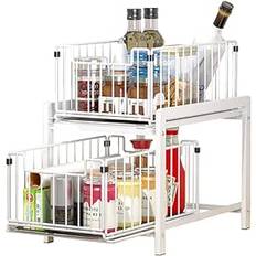 Spice Rack High Capacity Drawer Shelf