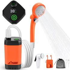 Portable Camping Shower with Battery Operated Pump