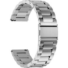 Men - Stainless Steel Watch Straps Fullmosa Nobility 16mm Watch Strap - Sliver