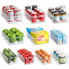 HNNJCK Refrigerator Organizers Kitchen Storage 10pcs