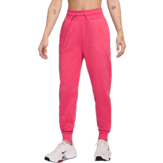 Pink - Sportswear Garment Pants & Shorts Nike Therma Fit One Women's High Waisted 7/8 Joggers - Aster Pink/Black