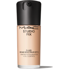 MAC Makeup på rea MAC Cosmetics Studio Fix Fluid Broad Spectrum SpF15 NC12