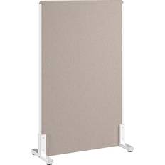 Beige Room Dividers Freestanding Privacy Screen 34"W Warm Beige Room Divider