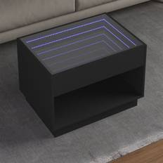 vidaXL with Infinity LED 70 x 50 x 50 cm Coffee Table