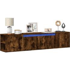 vidaXL Væghængt 180 x 31 x 39,5 cm TV-bord