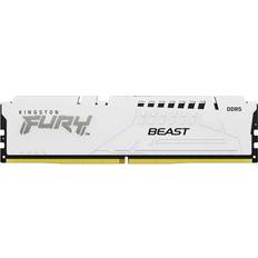 RAM Memory Kingston fury beast kf568c34bw-16 16gb ddr5 6800mt/s white memory dimm [xmp]