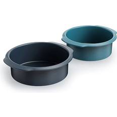 Baking Tins Joseph Joseph Non-Stick 2-Piece Blue Round Cake Set Baking Tin