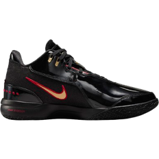 Foam - Men Basketball Shoes NIKE LeBron NXXT Gen AMPD - Black/University Red/Metallic Gold