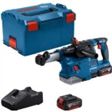 Bosch Trapani a percussione Bosch Akku-Bohrhammer GBH 18V-22 Professional, 18Volt, mit GDE 18V-12