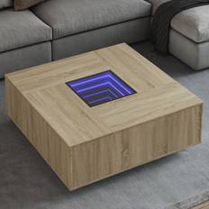 vidaXL Infinity LED-lys 100 x 100 x 40 cm Sofabord