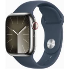 Apple Watch Series 9 41 mm Blå Sølv Smart Ur