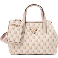 Guess G Wave Geometric Print Mini Handbag - Pink