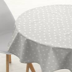 Hemtextil Belum 0120-175 Ø 180 cm Rund Bordsduk Beige, Multifärgad (250x)