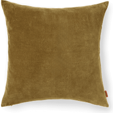 Bomull - Ekologiska Kompletta dekorationskuddar ferm LIVING Senti Cushion Kudde 50 x 50 cm - Khaki Komplett dekorationskudde Brun (50x50cm)