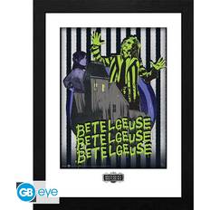 Billeder på tilbud ABYstyle Beetlejuice Framed Print 30 x 40 x 2 Billede