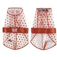 Minnie Mouse Hundregnjacka Röd XS