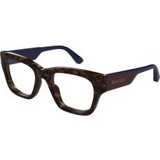 Glasses & Reading Glasses Gucci GG1669O 002 Tortoiseshell Size Free Lenses HSA/FSA Insurance Blue Light Block Available (49)
