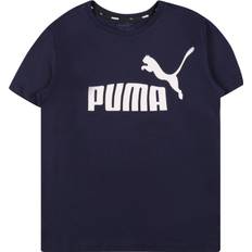 Niño Camisetas Puma T-Shirt - Navy/Weiß